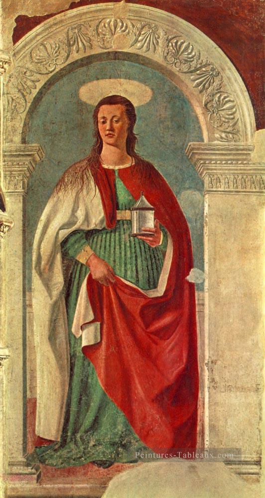 Sainte Marie Madeleine Humanisme de la Renaissance italienne Piero della Francesca Peintures à l'huile